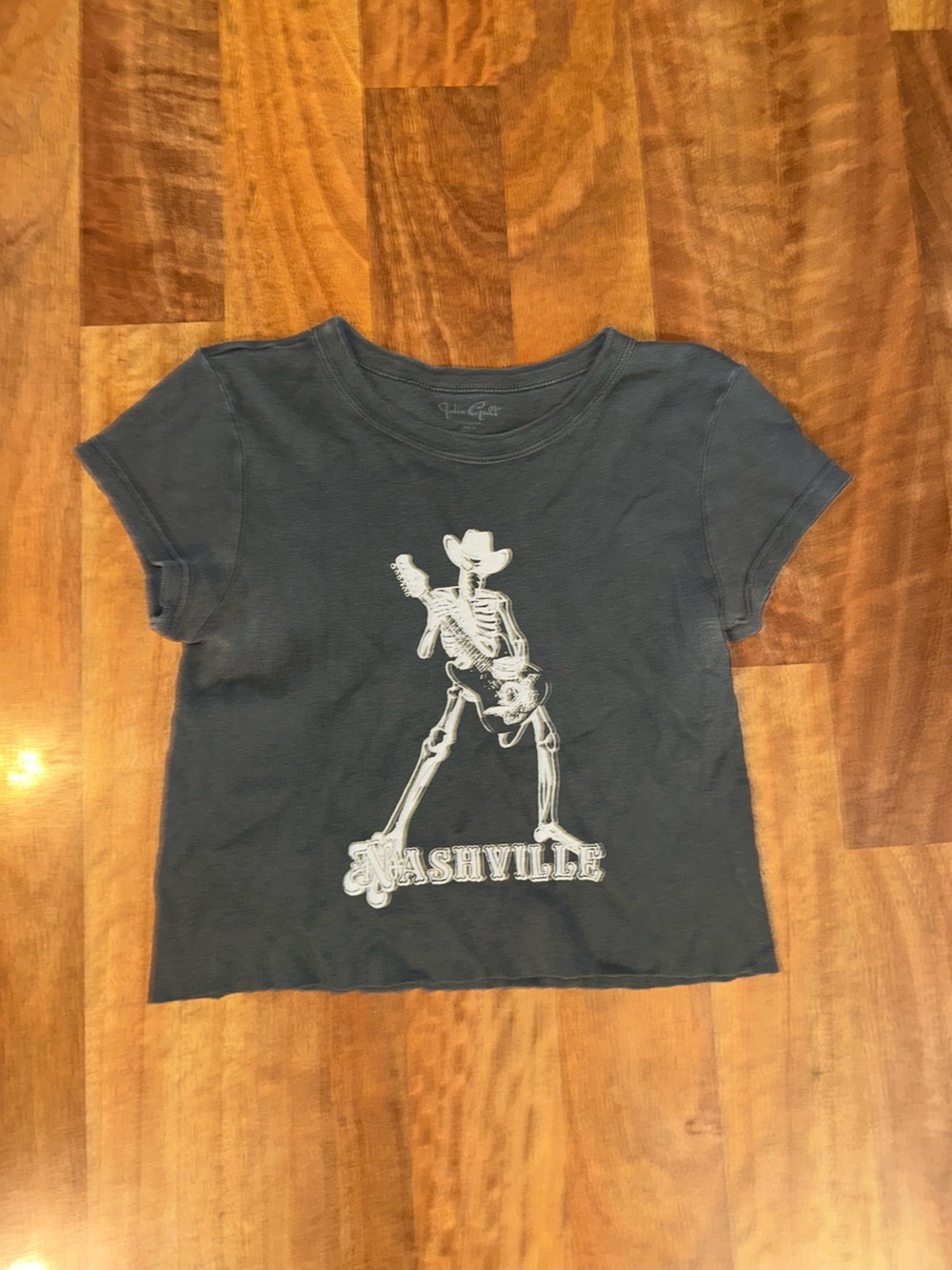 John Galt Brandy Melville Nashville Grey Tee